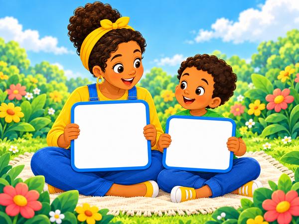 Brainopia alphabet garden learning artwork.