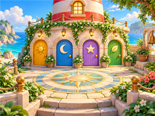 Bright Brainopia artwork for logic door.